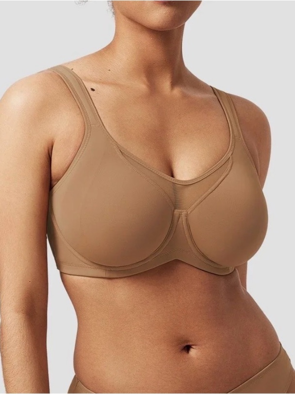 Hilaine: Soft Cloud Minimizer Bra 42DDD